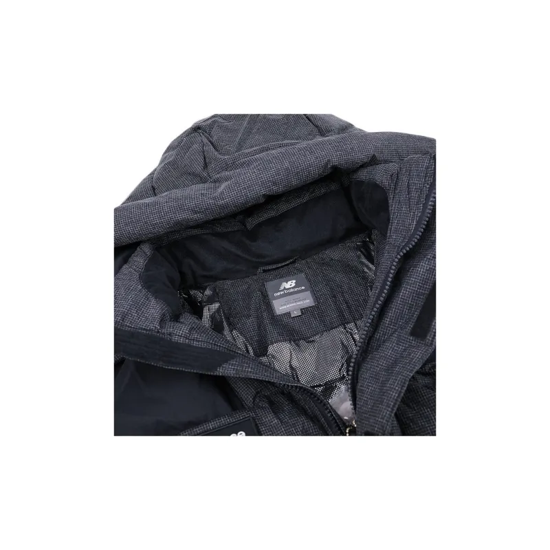 New Balance Down Jackets Men Gray-2