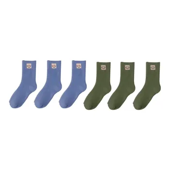 YUZHAOLIN Mid Calf Socks Women's Combo Set