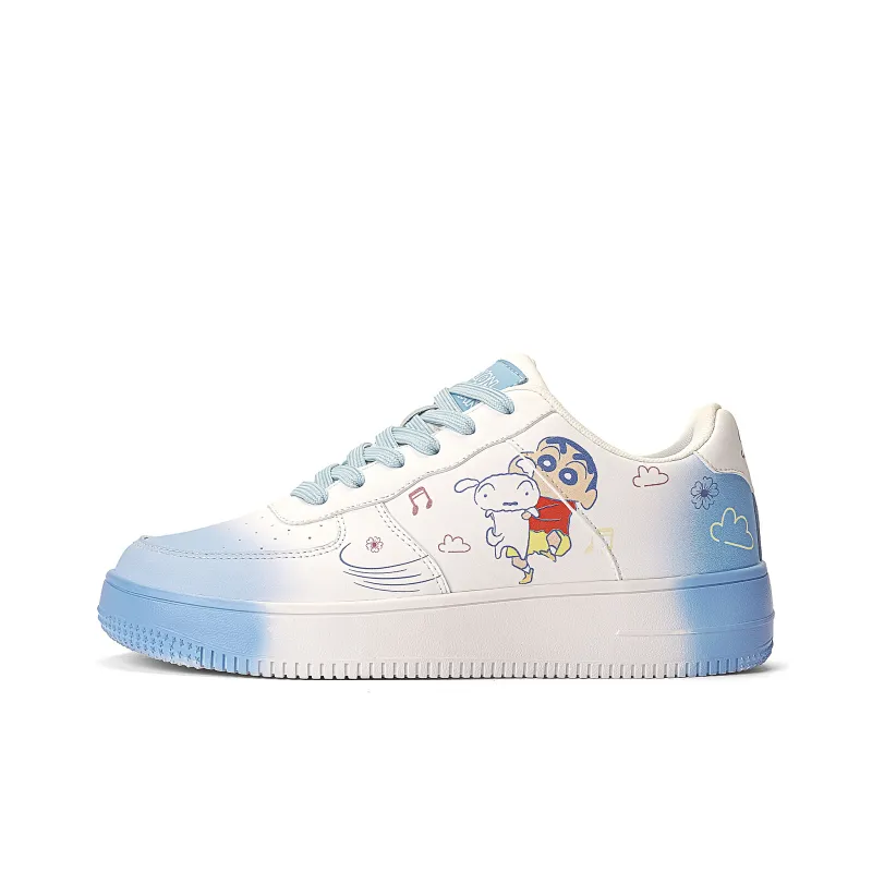 Crayon Shinchan Low Top Skateboard Shoes Unisex-1