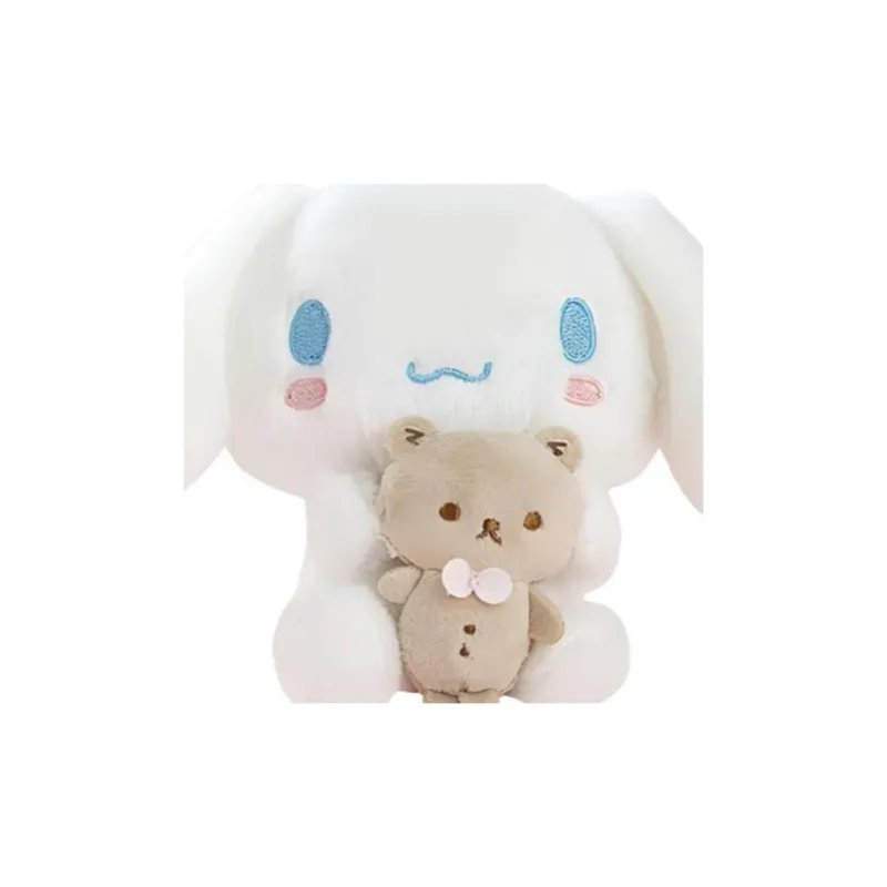 Sanrio Cinnamoroll Pink Heart Buddy Hug Collection Hug Baby Style Dolls Plush Pendant 12cm High-3