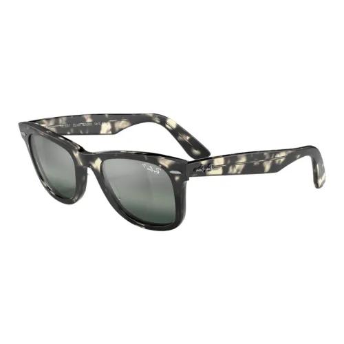 RayBan Crystal Rectangular Sunglasses Women's Black