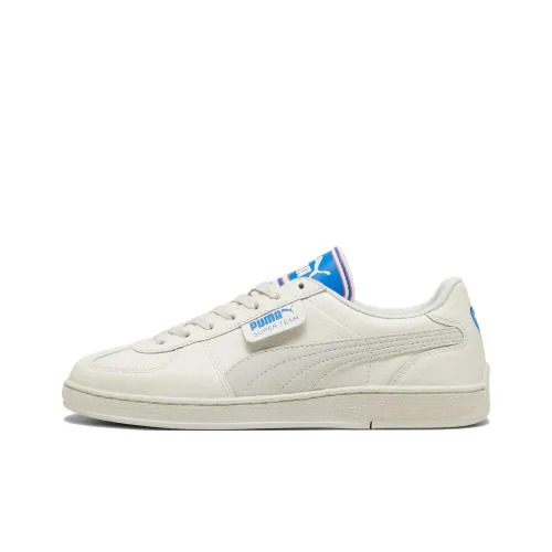 PUMA Anti Slip Wear Resistant Low Top Skateboard Shoes Unisex Warm White