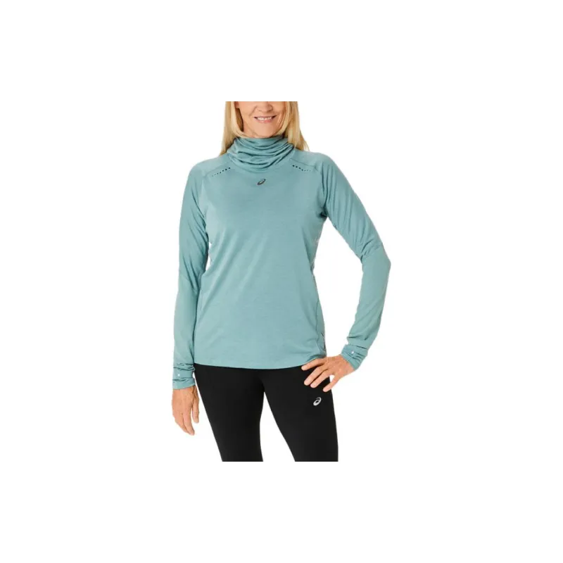 Asics Metarun Sweatshirt Women's Gray Green-1