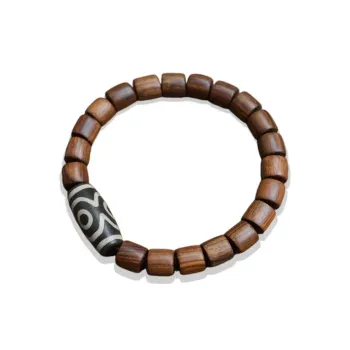 JIACUIYUN Sandalwood Bracelets Unisex
