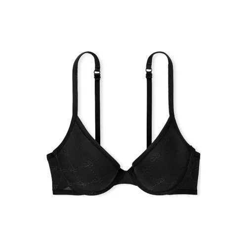 Victoria's Secret PINK Wear Everywhere Push Up Bra / Pure Black Bra Women's Pure Black
