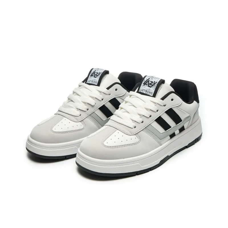 LAZY BONS Anti Slip And Wear Resistant Breathable Low Top Skateboard Shoes Men's-2