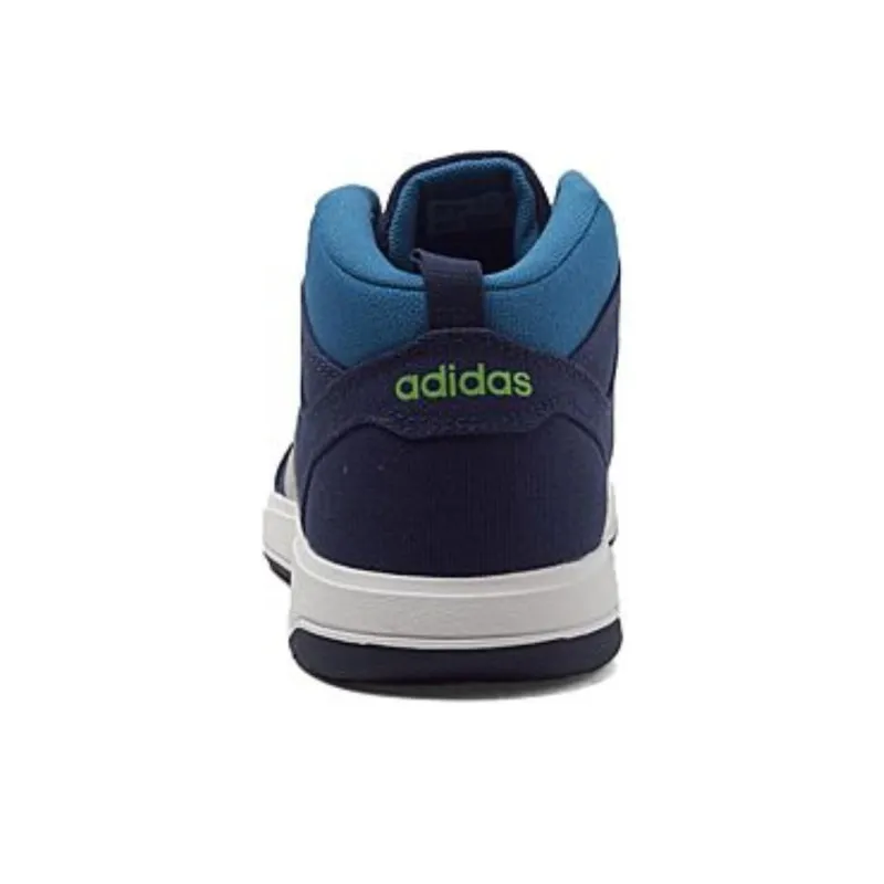Adidas ORACLE VI Anti-Slip Wear-Resistant Mid-Top Tennis Shoes Men's Blue-3