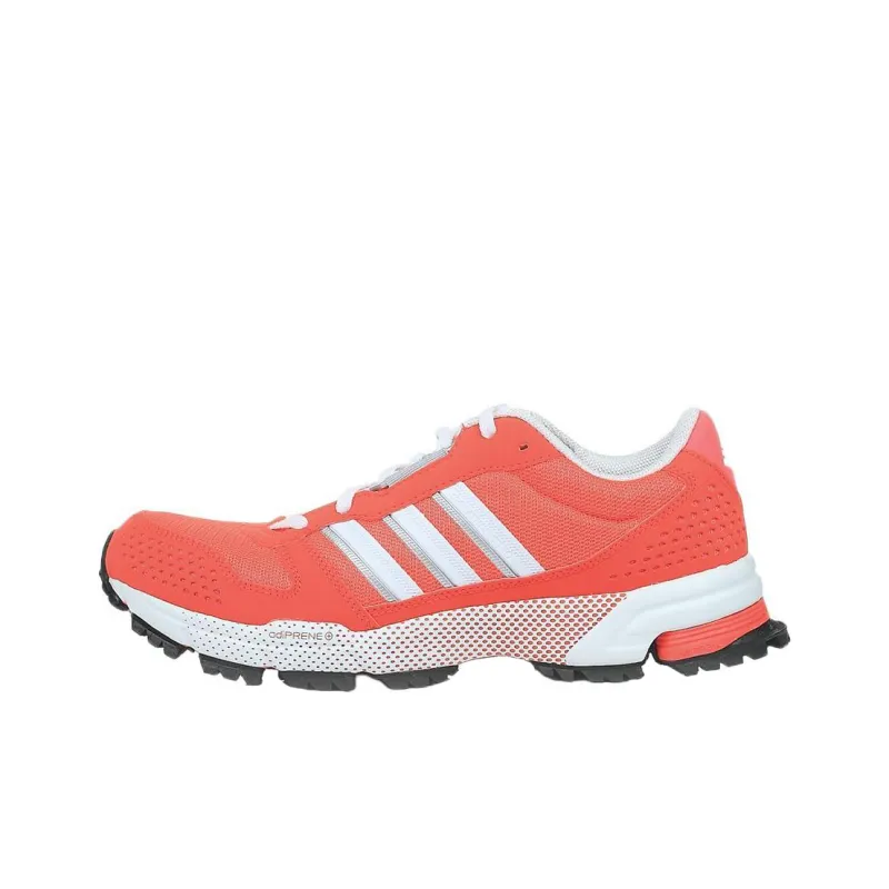 Adidas Marathon 10 Anti Slip Wear Resistant Low Top Running Shoes Men's Orange-0