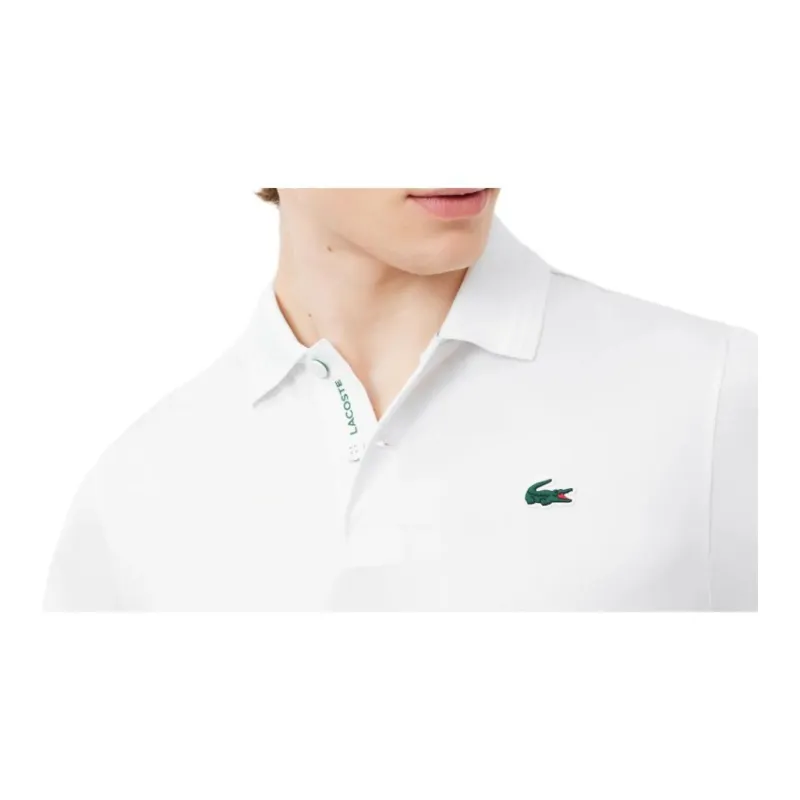 LACOSTE Polo Shirts Men White-4