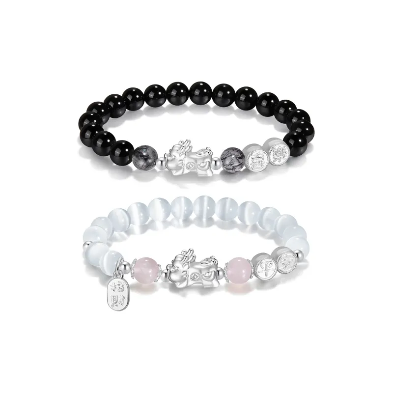 COLIMIDA Artificial Gemstone Alloy Bracelets Unisex-4