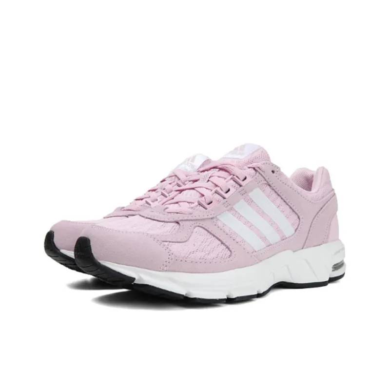 Adidas Equipment 10 Anti-Slip Wear-Resistant Mid-Top Running Shoes Women's Pink-2