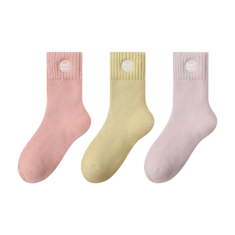 MIIOW Mid Calf Socks Women's Combo Set-27