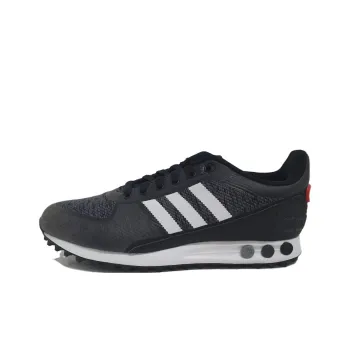 Adidas Originals LA Trainer Anti Slip Wear Resistant Low Top Training Shoes Men's Black