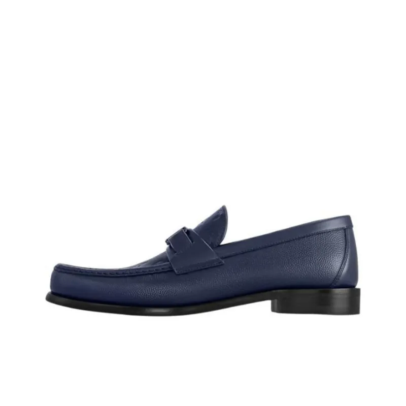 LOUIS VUITTON Major Loafers Men's Blue-0