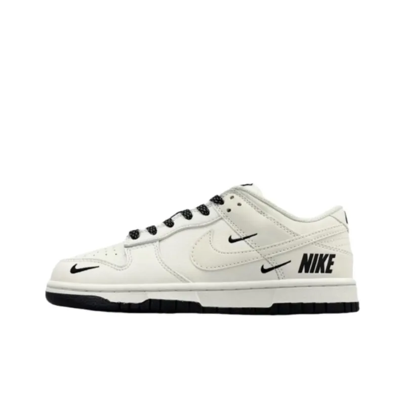 Nike Dunk SB Anti Slip Wear Resistant Low Top Skateboard Shoes Unisex White-0