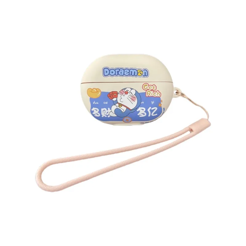 Kona Chun Compatible With FreeBuds 6i/SE2/Pro2+ TPU Cartoon High Quality Doraemon Fully Enclosed Headphone Cases-4