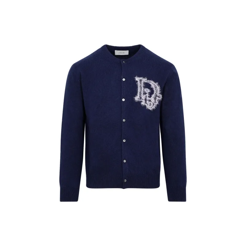 DIOR Sweaters Men Marine Blue-1
