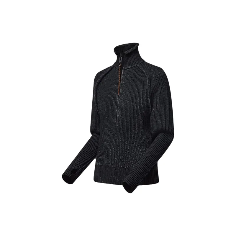 LOUIS VUITTON Rib Knit Turtleneck Pullover-2