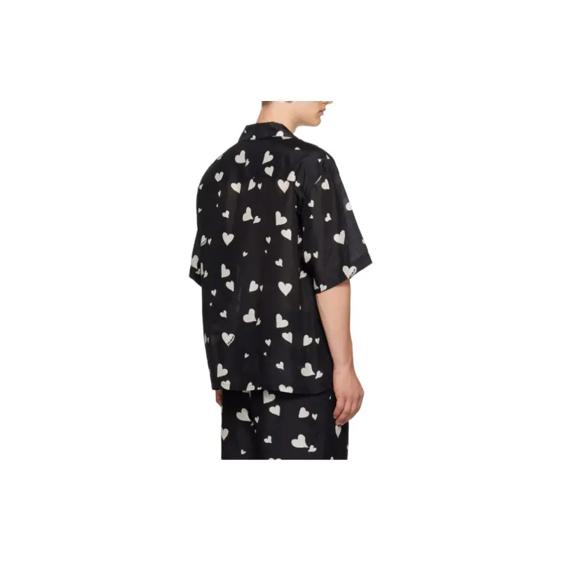 MARNI Bunch Of Hearts Habotai Printed Shirt-4