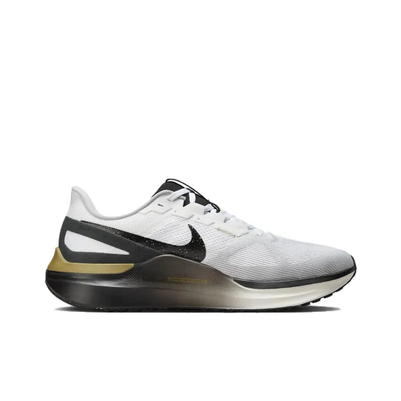 Nike Structure 25 White Metallic Gold Light Smoke Grey Black-1