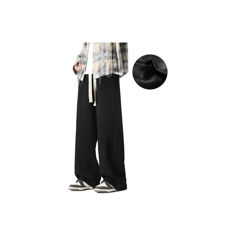 PAINT STAIN Knitted Sweatpants Unisex-61