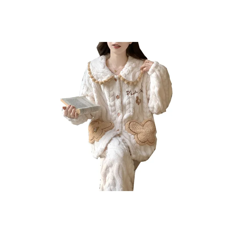 Ta Yan Pajama Set Women's Apricot-4