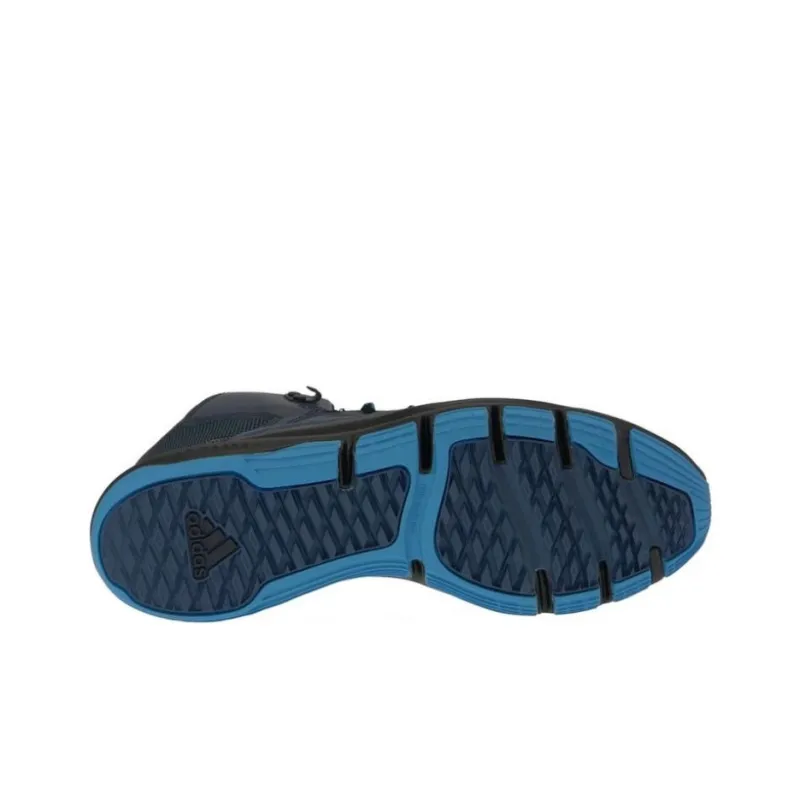 Adidas Climawarm Supreme Anti Slip Wear Resistant Mid Top Casual Shoes Men's Blue-3