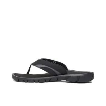 Oakley Abrasion Resistant Slip Resistant Flip Flops Men's Black