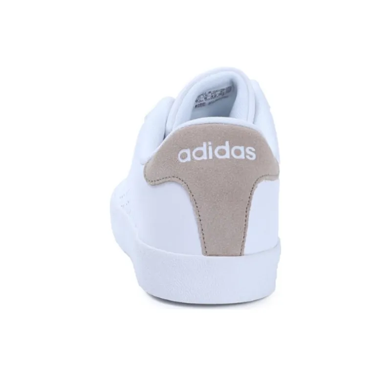 Adidas Vlcourt Vulc Anti Slip Wear Resistant Low Top Skateboard Shoes Men's White-4