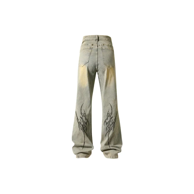 PEIMENG Jeans Unisex-2