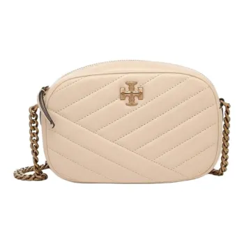 TORY BURCH Kira Nappa Leather Camera Bag, Crossbody Bag, Shoulder Bag Regular Women's New Cream