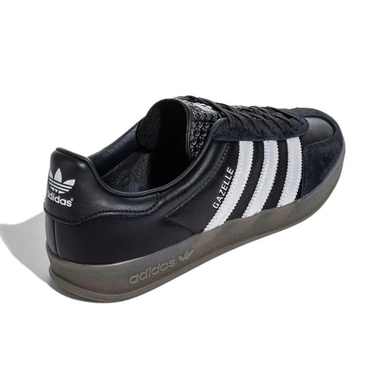 Adidas Gazelle Indoor 'Black Matte Silver Gum'-2