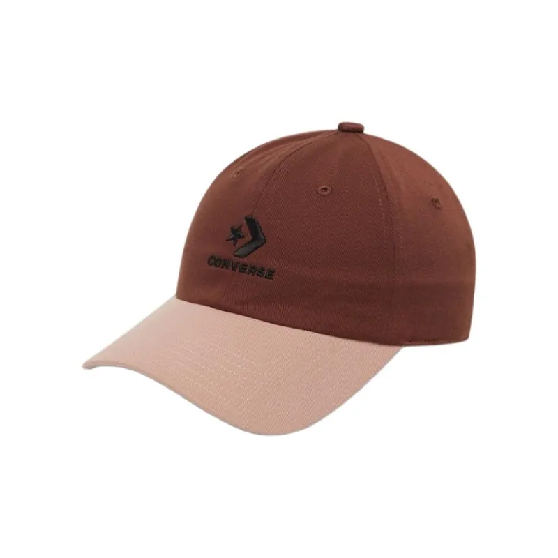 Converse Polyester Baseball Caps Unisex Brown-0