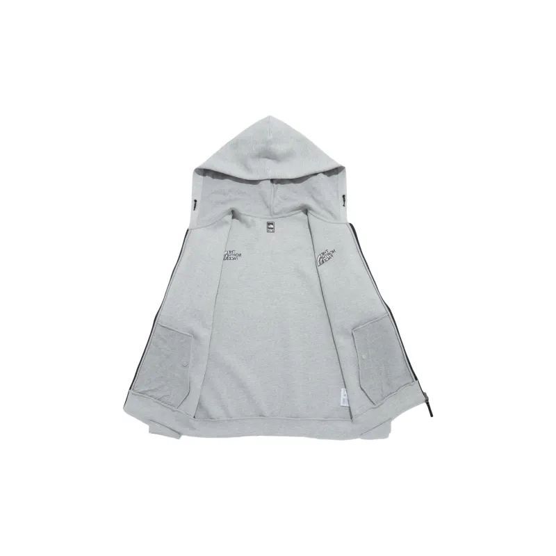 THE NORTH FACE Movement Essential Hood Zip Up Jackets Coats Men's Light Gray-2