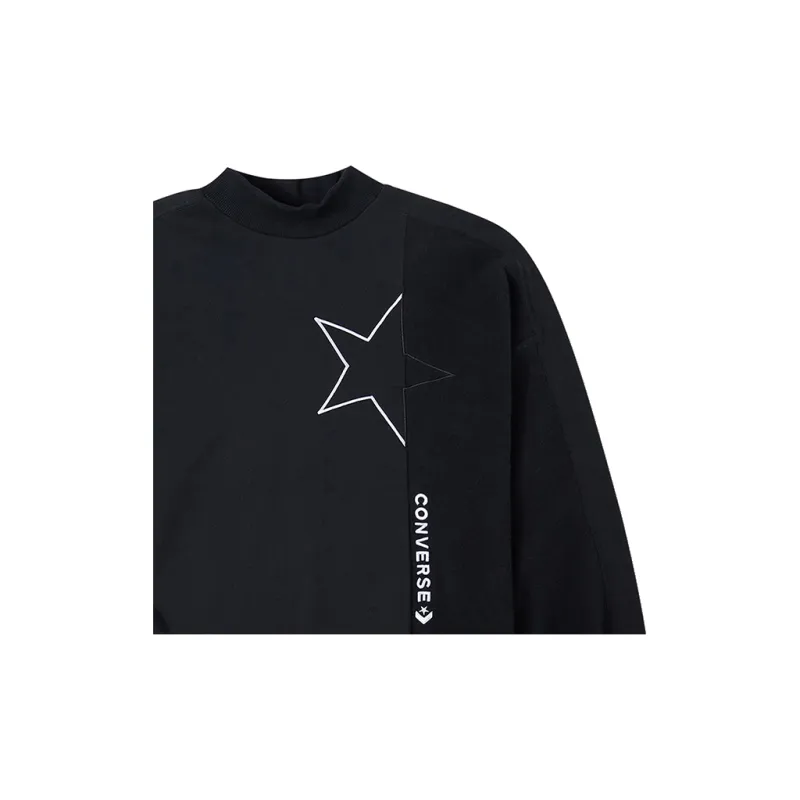 Converse Sweatshirt Women's Black-2