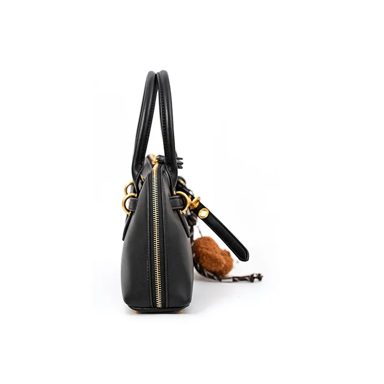 Vigno Synthetic Leather One Shoulder Handbags Regular Women's Brown/Coffee/Black-9