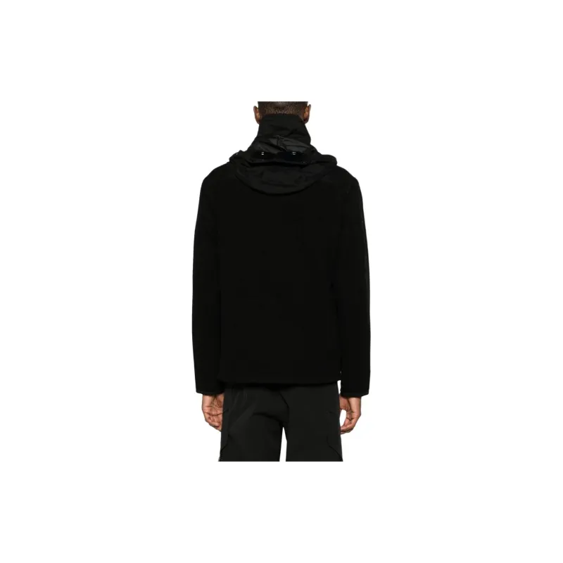 C.P.Company Duffel Mixed Goggle Hooded Jacket-3