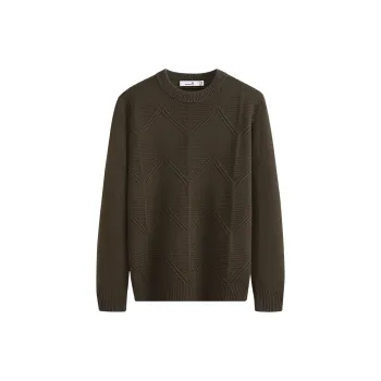 Dance With Wolves Sweater Men's Camel