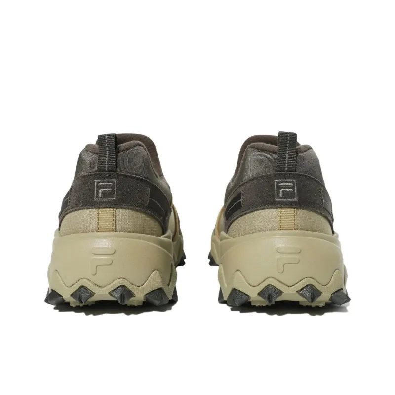 FILA Oakmont Anti Slip Wear Resistant Low Top Casual Shoes Unisex Brown-3