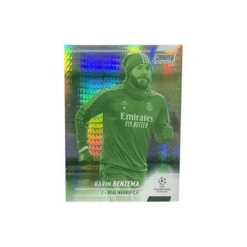 Topps Champions League Stadium, France, Real Madrid, Karim Benzema 175 Pcs, Player Card, Card Pass Sports Cards 1 Pc