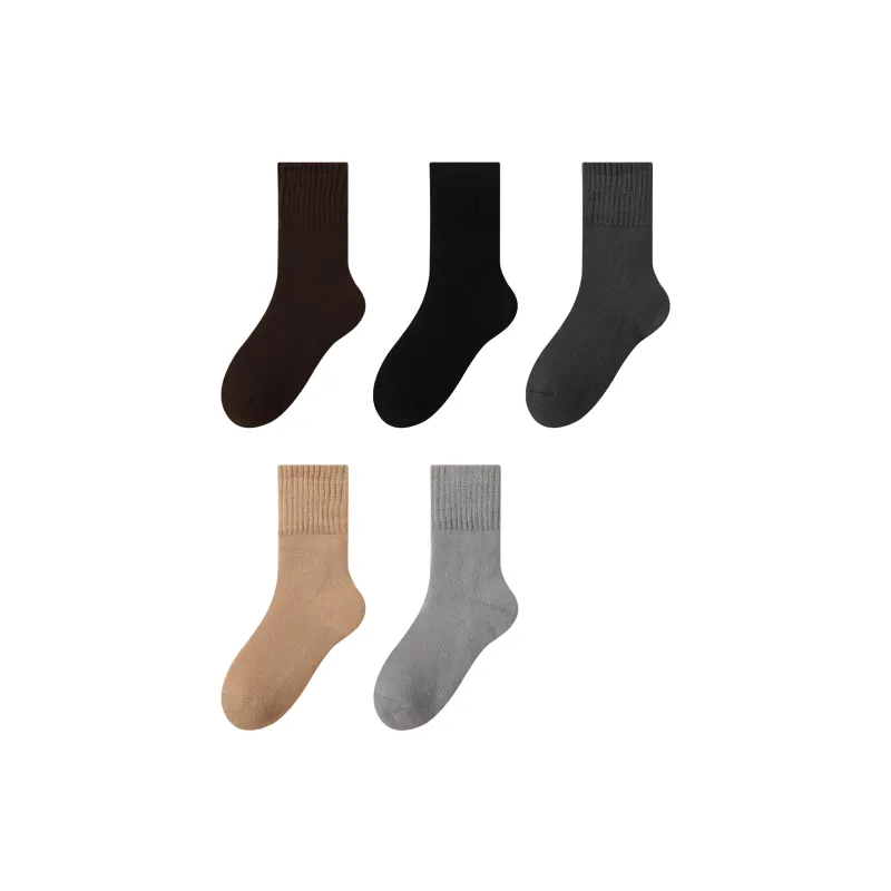 MIIOW Mid Calf Socks Men's Combo Set-13