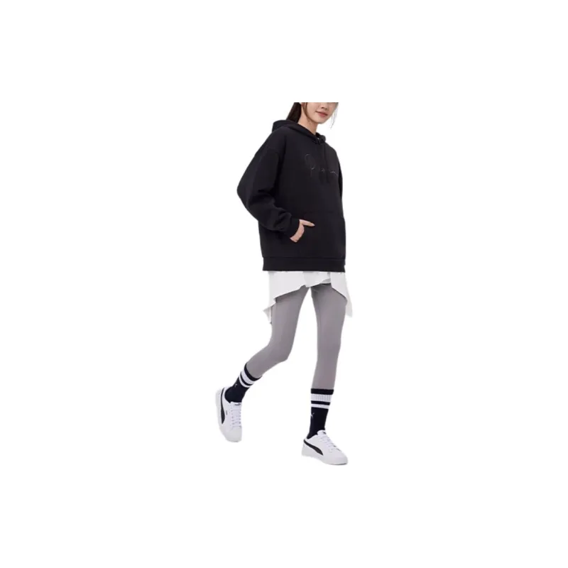 PUMA Sudadera Con Capucha Para Mujer PUMA Script Logo-3