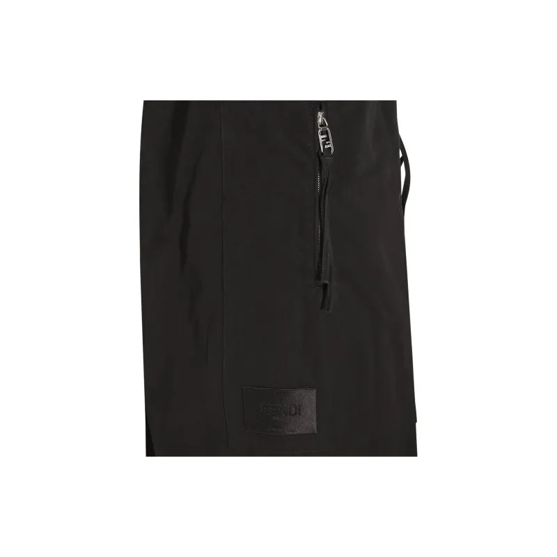 FENDI Drawstring Waistband Trousers-4