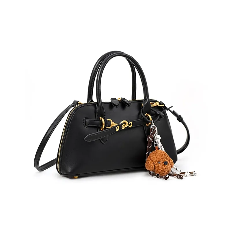 Vigno Synthetic Leather One Shoulder Handbags Regular Women's Brown/Coffee/Black-7