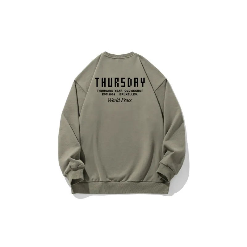 WOOD SOON Sweatshirts Unisex-4