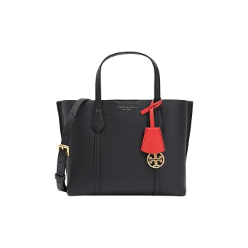TORY BURCH Cow Leather Tote Bag, Shopping Bag, Tote, Crossbody Bag, Handbag Trumpets Women's Black