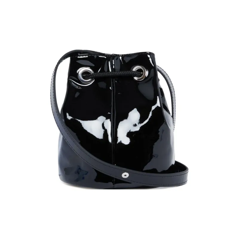 DIESEL Mirror Effect Drawstring Bucket Bag-2