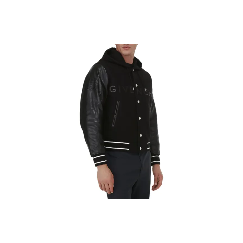 Givenchy Hooded Big Varsity Jacket-4
