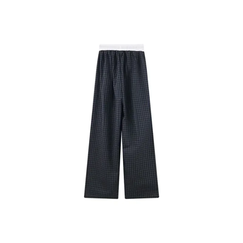 JOSR Casual Pants Women's Navy Blue-1