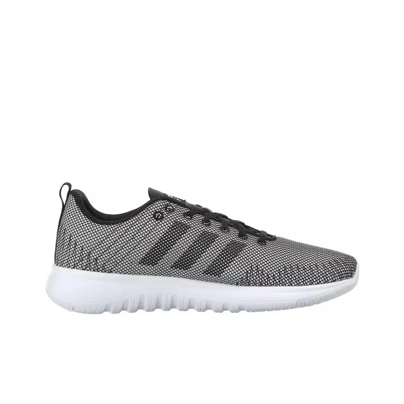 Adidas Cloudfoam Super Fle Anti-Slip And Wear-Resistant Breathable Low-Top Training Running Shoes Women's Gray Black-1
